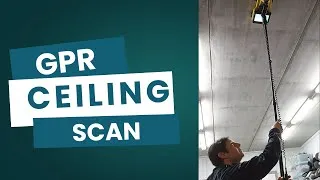 Thumbnail: C Thrue Extension Pole Quickstart Guide | How to Scan Ceiling with GPR | Ground Penetrating Radar