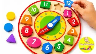 Thumbnail: Learn Numbers, Shapes & Colors with Activity Puzzle | Educational Video for Toddlers & Preschoolers