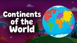 Thumbnail: Seven Continents of the world | 7 Continents of the world with Fun Fact for Kids!