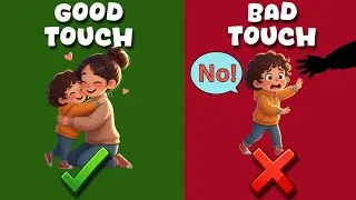 Thumbnail: GOOD TOUCH vs BAD TOUCH | Good Touch, Bad Touch for Kids | Body Safety Tips