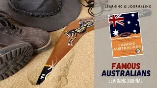 Thumbnail: Famous Australians Research Journal | Learning and Journaling Homeschool Resources