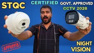 Thumbnail: Best CCTV Cameras for Home & Office 2026 | HI-FOCUS STQC certified IP CCTV Indoor & Outdoor cameras