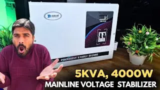 Thumbnail: Best mainline voltage stabilizer for home in india |daikcell 5kva 90-300v  voltage stabilizer   