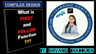 Thumbnail: Compiler Design Lecture 20 - What is First & Follow Function? | By Shivangi Bhadouria