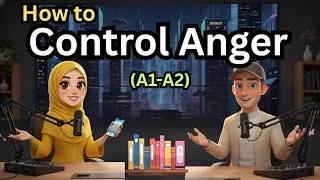 Thumbnail: How to Control Anger in Islam | Islamic Motivation + Learn English | English Speaking Practice
