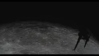 Thumbnail: Airplane flying in front of Moon and Mars going behind it