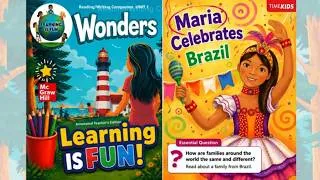 Thumbnail: Maria Celebrates Brazil 🇧🇷🌎 | Wonders Grade 2 Unit 1 Read Aloud for Kids