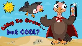 Thumbnail: Amazing Vultures! Why Do They Eat Dead Animals? | Fun Animal Facts for Kids #vultures #youtube
