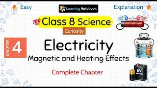Thumbnail: Class 8 Electricity Magnetic and Heating Effects | Class 8 Science Curiosity Chapter 4