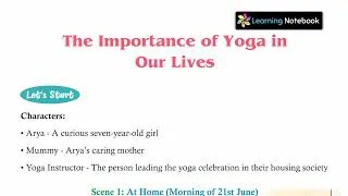 Thumbnail: The Importance of Yoga in Our Lives