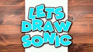 Thumbnail: How to Draw Sonic from Sonic the Hedgehog – Easy & AMAZING! ⚡