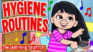 Thumbnail: Hygiene Routines ♫ Kids Hygiene ♫ Kids Hygiene Video ♫ Healthy Kids ♫ Songs by The Learning Station