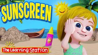Thumbnail: Sunscreen ♫ Dance Songs ♫ Sunscreen For Kids ♫ Summer Songs ♫ Kid Songs by The Learning Station