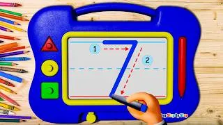 Thumbnail: Learn to Write Numbers 1-10 | Number Writing Practice for Kids