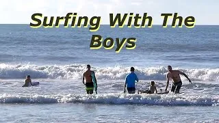 Thumbnail: Taking My Kids Surfing | Learning to Surf