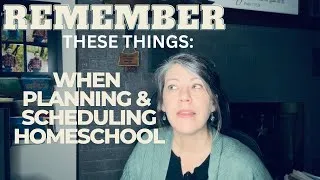 Thumbnail: Homeschool Planning includes more than you think!