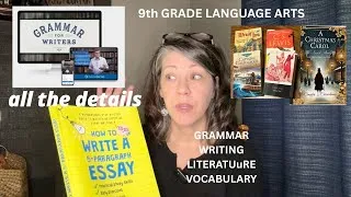 Thumbnail: NEW✨HIGH SCHOOL LANGUAGE ARTS | writing, grammar, literature, vocabulary ￼