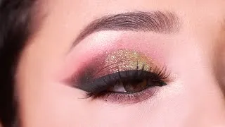 Thumbnail: Smokey Glitter Eyeshadow Look || Shilpa