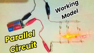 Thumbnail: How to make a Parallel Circuit | Working model of Parallel Circuit | Parallel Circuit Project 2024