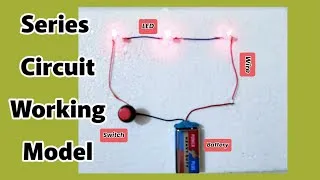 Thumbnail: How to make a series circuit | Difference between parallel and series circuits | School project 2024