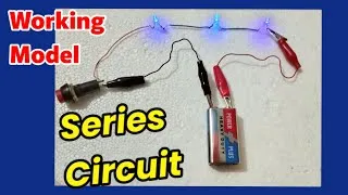 Thumbnail: How to make a series circuit | Difference between parallel and series circuits | School project 2024