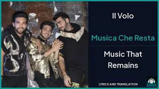 Thumbnail: Il Volo - Musica Che Resta Lyrics English Translation - Italian and English Dual Lyrics
