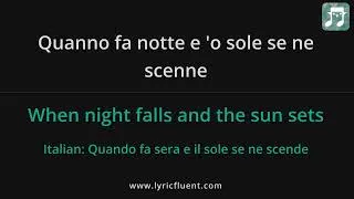 Thumbnail: Il Volo - 'O Sole Mio Lyrics English Translation - Italian and English Dual Lyrics  - Subtitles