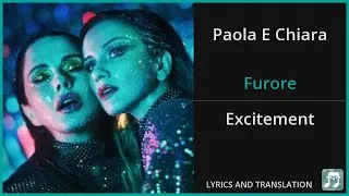 Thumbnail: Paola E Chiara - Furore Lyrics English Translation - Italian and English Dual Lyrics  - Subtitles