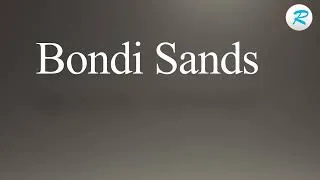 Thumbnail: How to pronounce Bondi Sands