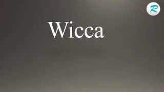 Thumbnail: How to pronounce Wicca