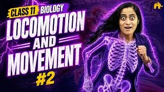 Thumbnail: Locomotion and Movement Class 11 Biology - Skeletal system | NCERT Chapter 17 | 2026-27 | CBSE NEET