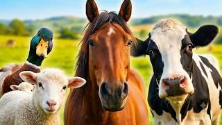Thumbnail: Guess the Animal Sound Game! 🐶🐮 Playful Animals Quiz for Kids  |Learn Animal Names and Sounds