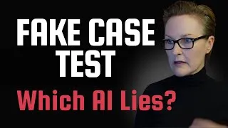 Thumbnail: Which GenAI Tool FAILED? Tested on a Fake Legal Case (AI Hallucination Test)