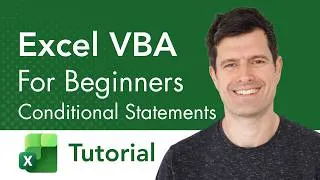 Thumbnail: Excel VBA for Beginners - Conditional Statements Tutorial
