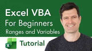 Thumbnail: Excel VBA for Beginners - Ranges and Variables Tutorial