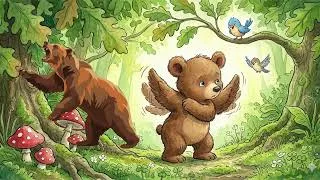 Thumbnail: The confused bear Bruno in English and French