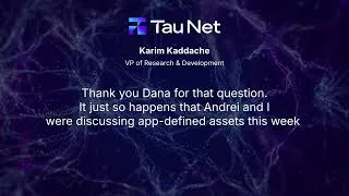 Thumbnail: Tau Q&A [3-26-6] Cross-App Composability — Roadmap for App-Defined Assets