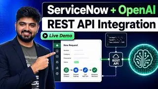 Thumbnail: ServiceNow OpenAI Integration Using REST API | ChatGPT AI Incident Triage Demo
