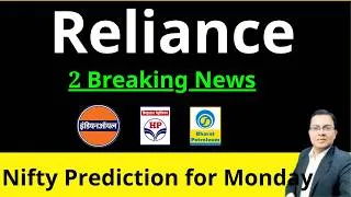 Thumbnail: Reliance Industries share News I IOC Share I BPCL I HPCL I Indian oIl I NIFTY Predcition for Monday