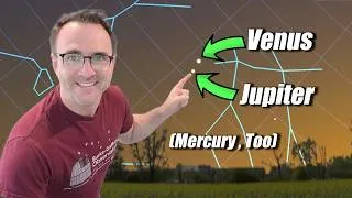 Thumbnail: Venus Jupiter Conjunction 2026: How to See It!