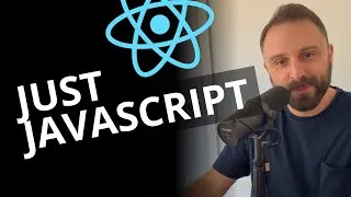 Thumbnail: React Is Just JavaScript (Simplest Explanation)