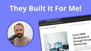 Thumbnail: I Let a Hosting Company Build My Website