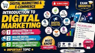 Thumbnail: Introduction to Digital Marketing | Major Digital Marketing Channels | Important Topic | Easy Notes