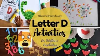 Thumbnail: 21 Amazing Letter D Activities for Toddlers & Preschool | Letter D (Letter of the Week Series)
