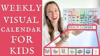 Thumbnail: *BRILLIANT* VISUAL CALENDAR for kids makes planning your weeks EASY, SIMPLE, and FUN!