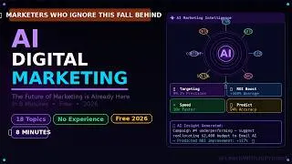 Thumbnail: AI Digital Marketing Crash Course — How AI is Changing Digital Marketing Forever