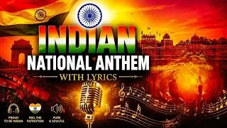 Thumbnail: 🇮🇳 Indian National Anthem With Lyrics! One Nation. One Anthem. Jana Gana Mana.🫡🇮🇳❤️