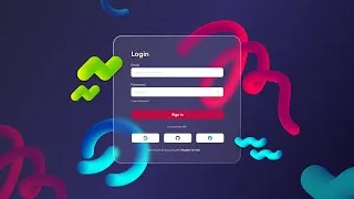 Thumbnail: #52 CSS Login Page Design | Bangla Tutorial | Learn Modern Login Form