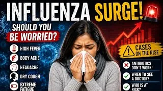 Thumbnail: Influenza Surge: Should You Be Worried? 🚨 Symptoms, Treatment & When to See a Doctor