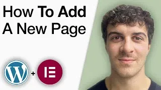Thumbnail: How to Add a New Page to Your WordPress Website Using Elementor [2025 Full Guide]